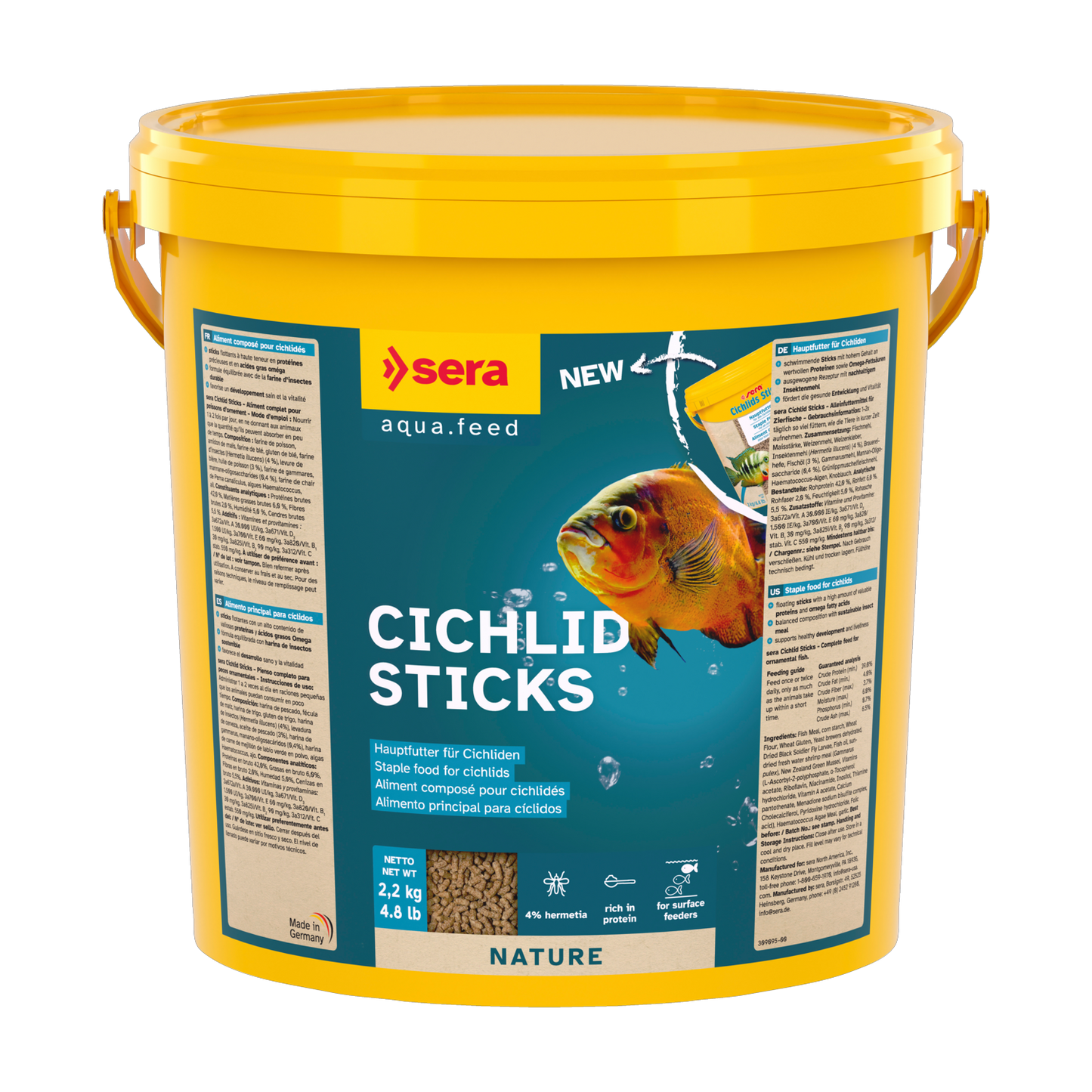 sera Cichlid Sticks