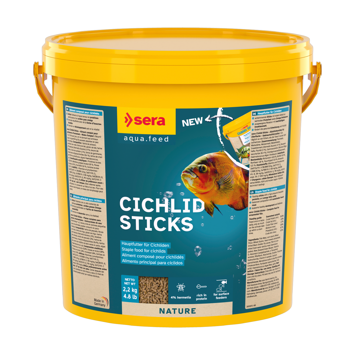 sera Cichlid Sticks