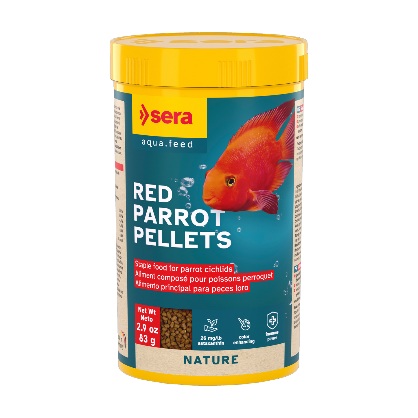 sera Red Parrot Pellets
