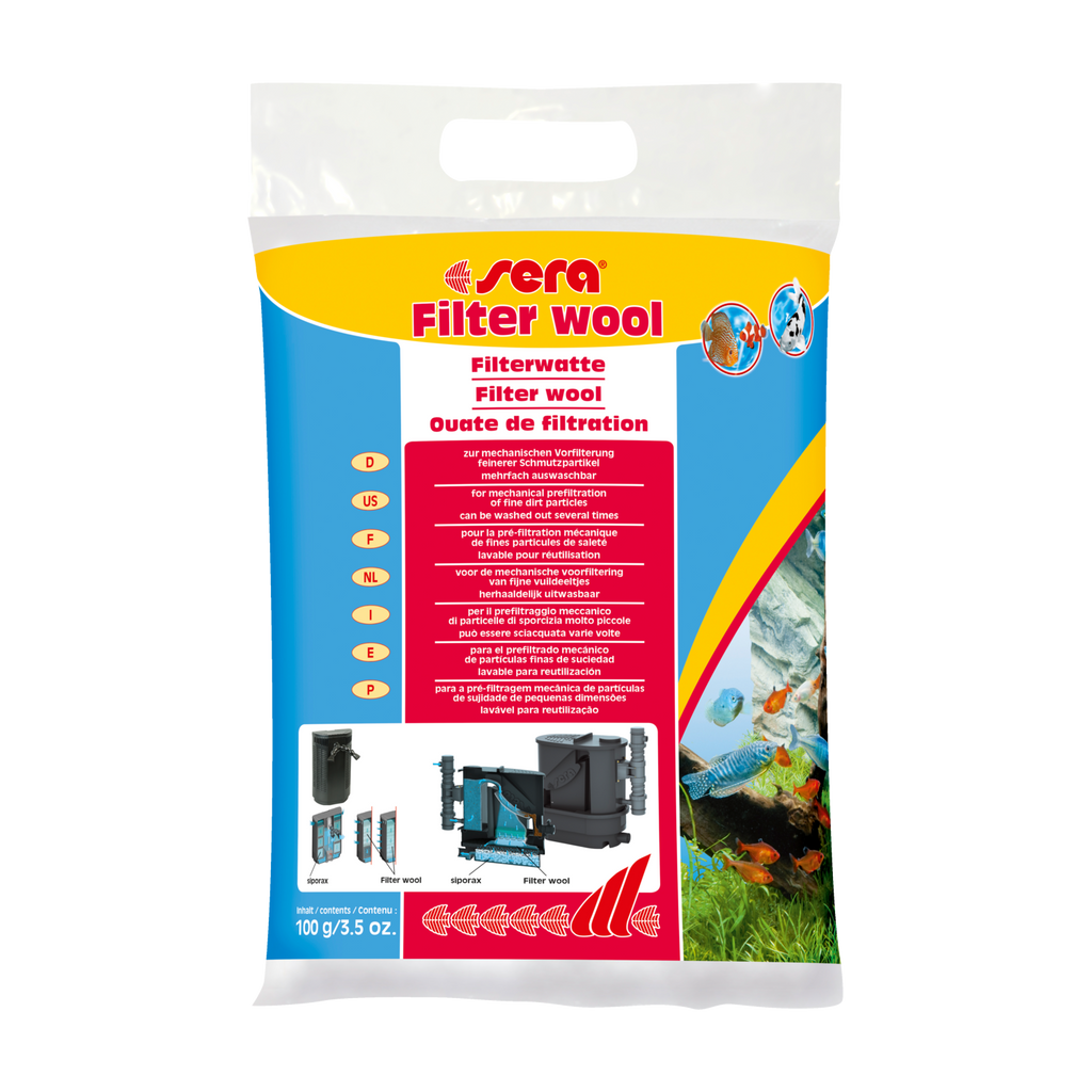 sera filter wool