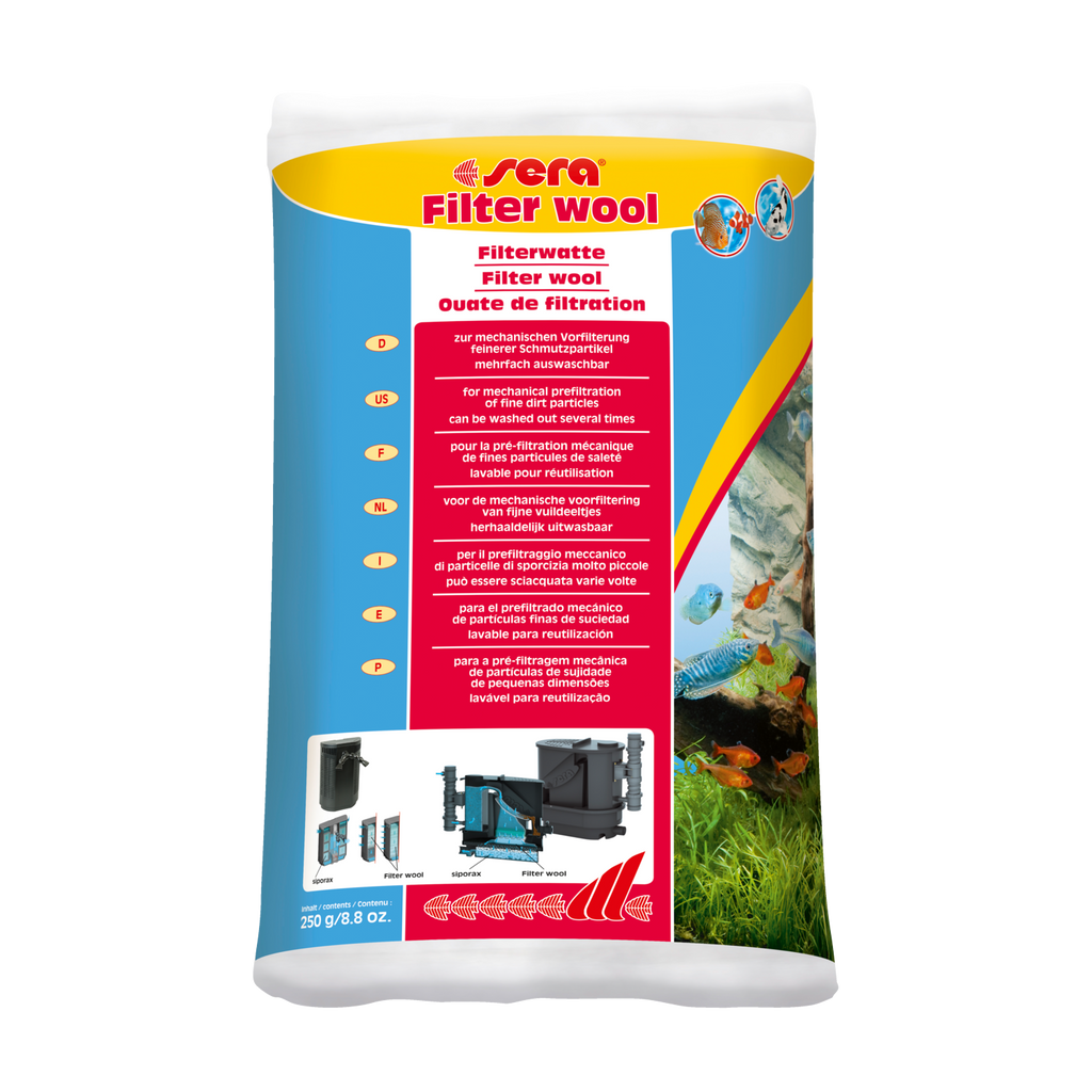 sera filter wool