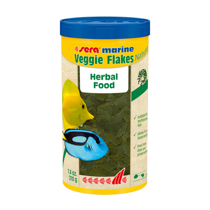 sera marine Veggie Flakes Nature