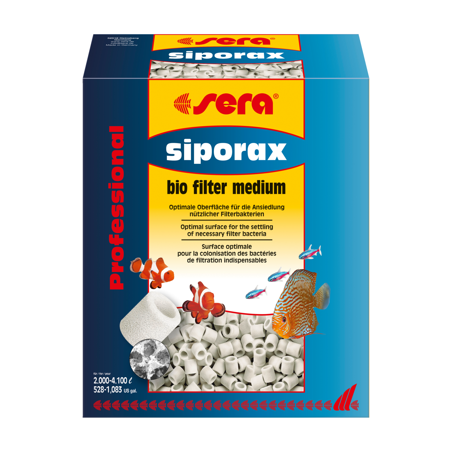 sera siporax Professional 15 mm
