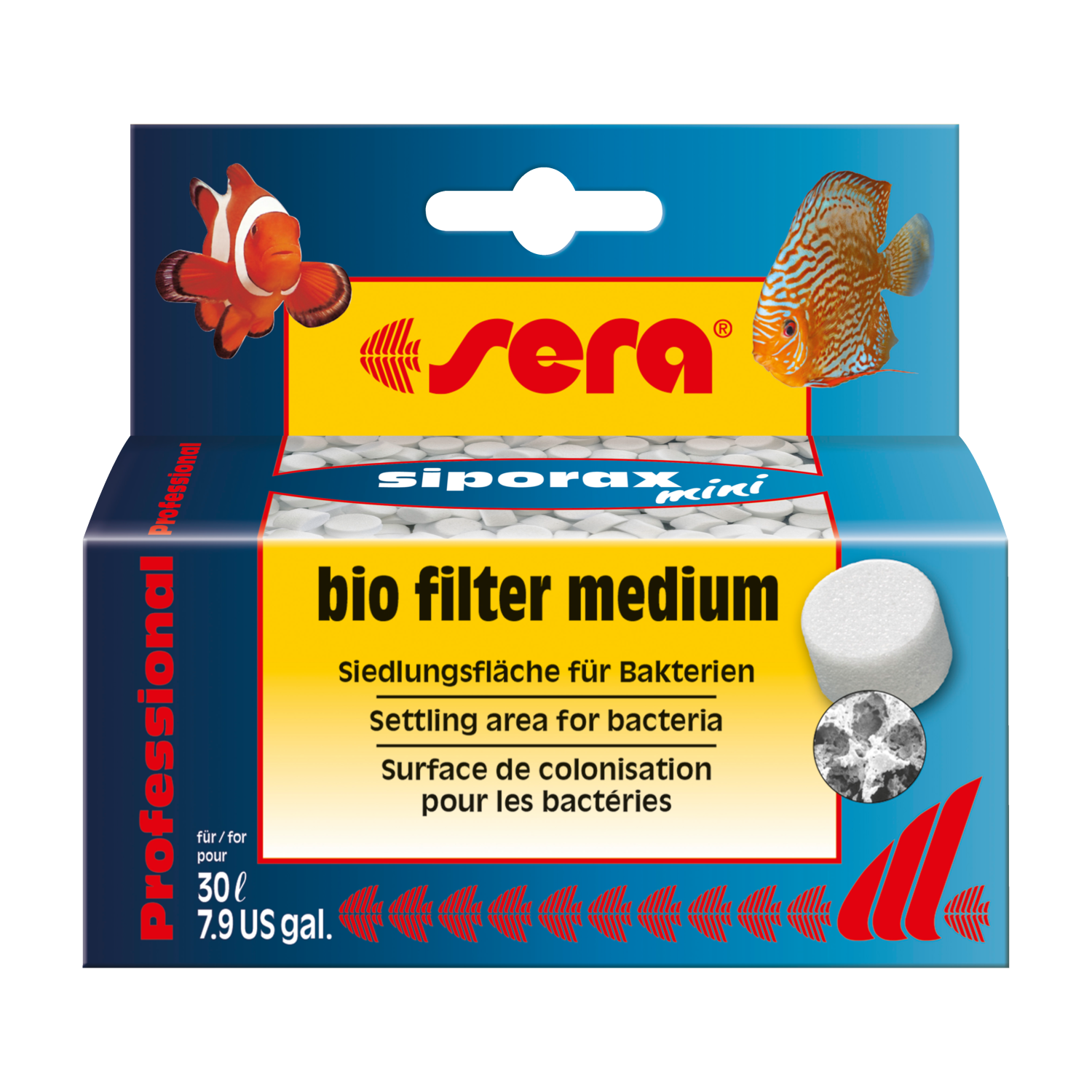 sera siporax mini Professional